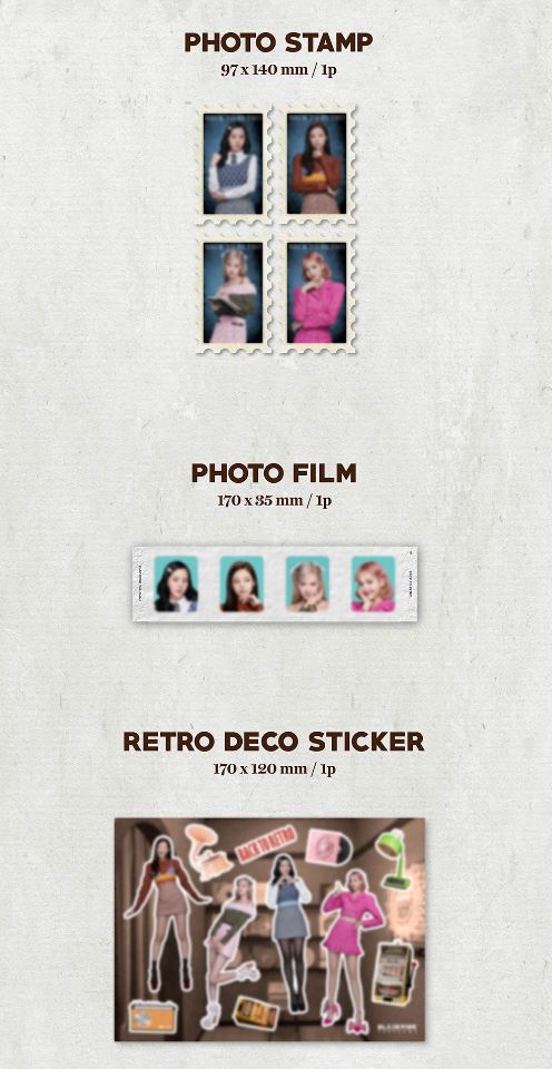 BLACKPINK - THE GAME PHOTOCARD COLLECTION (BACK TO RETRO) Nolae