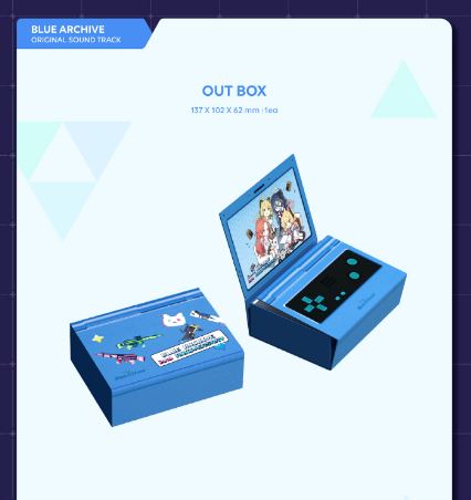 BLUE ARCHIVE - 2ND ANNIVERSARY OST (KIT ALBUM PACKAGE) Nolae