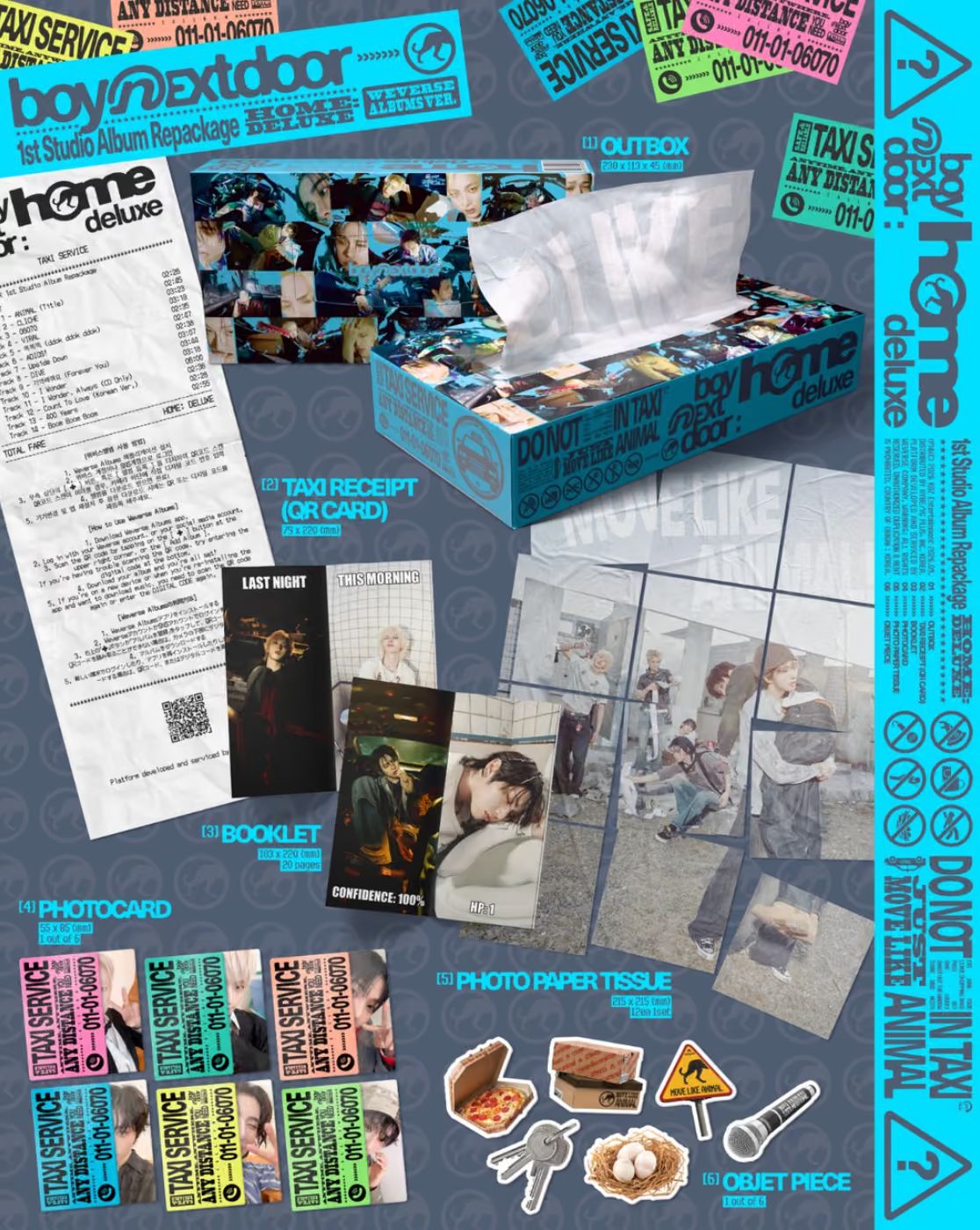 BOYNEXTDOOR - HOME : DELUXE (WEVERSE ALBUMS VER.) + Apple Music Gift Nolae