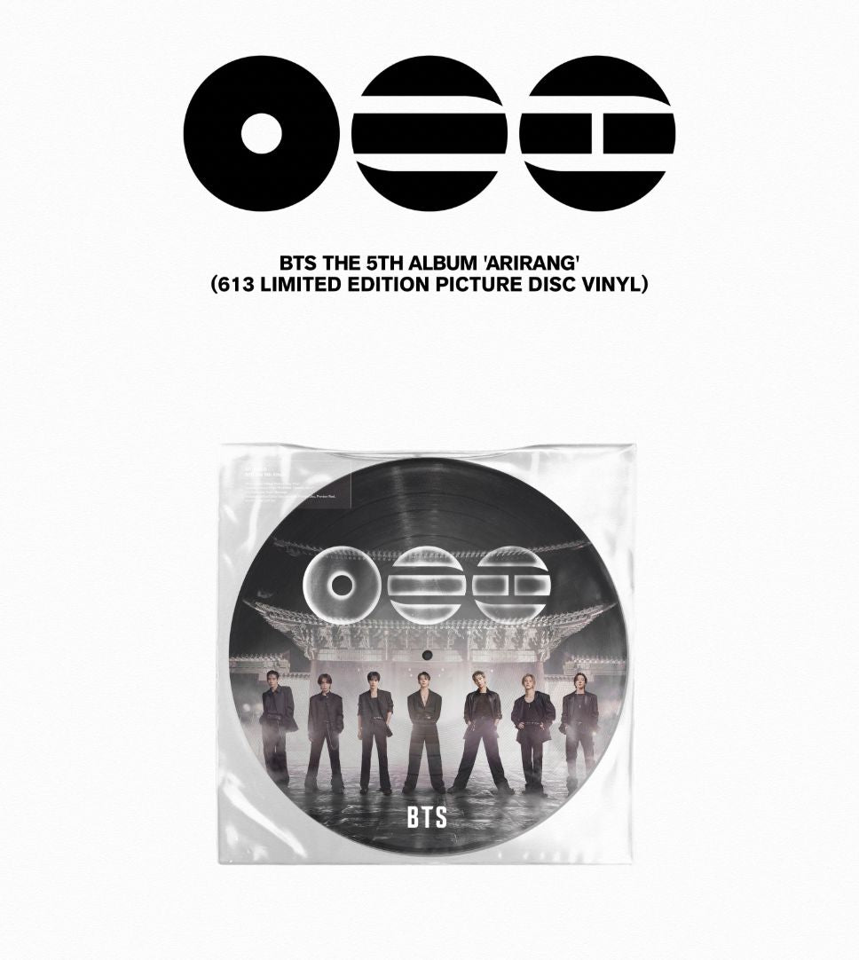BTS - ARIRANG (613 LIMITED EDITION PICTURE DISC VINYL)
