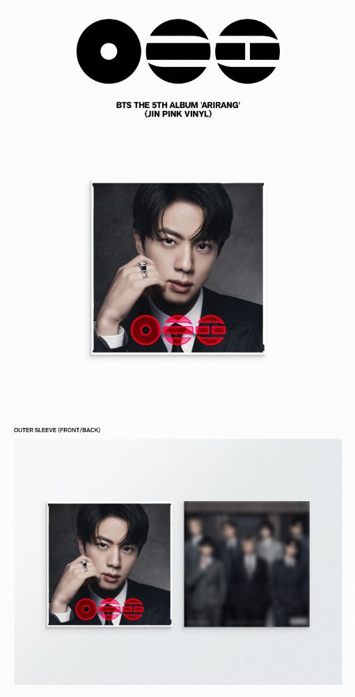 K-POP・アジア BTS ARIRANG(Standard Vinyl) Jin BTS - ARIRANG (STANDARD VINYL) – TOKKI-SHOP