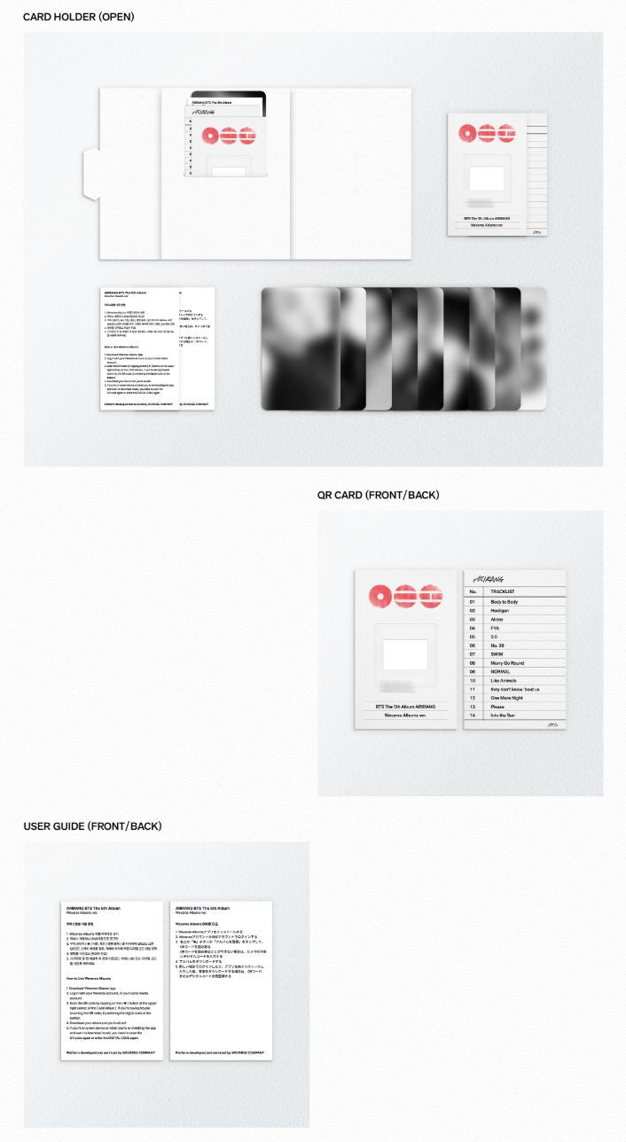 BTS - ARIRANG (WEVERSE ALBUMS VER.)