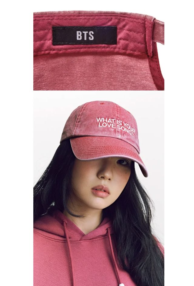 BTS ARIRANG Ball Cap (Red) キャップ 赤 BTS - BALL CAP (ARIRANG OFFICIAL MD)