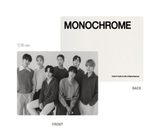 【BTS】BLACK & WHITE 1st Photobook BTS Photobook | tradekorea
