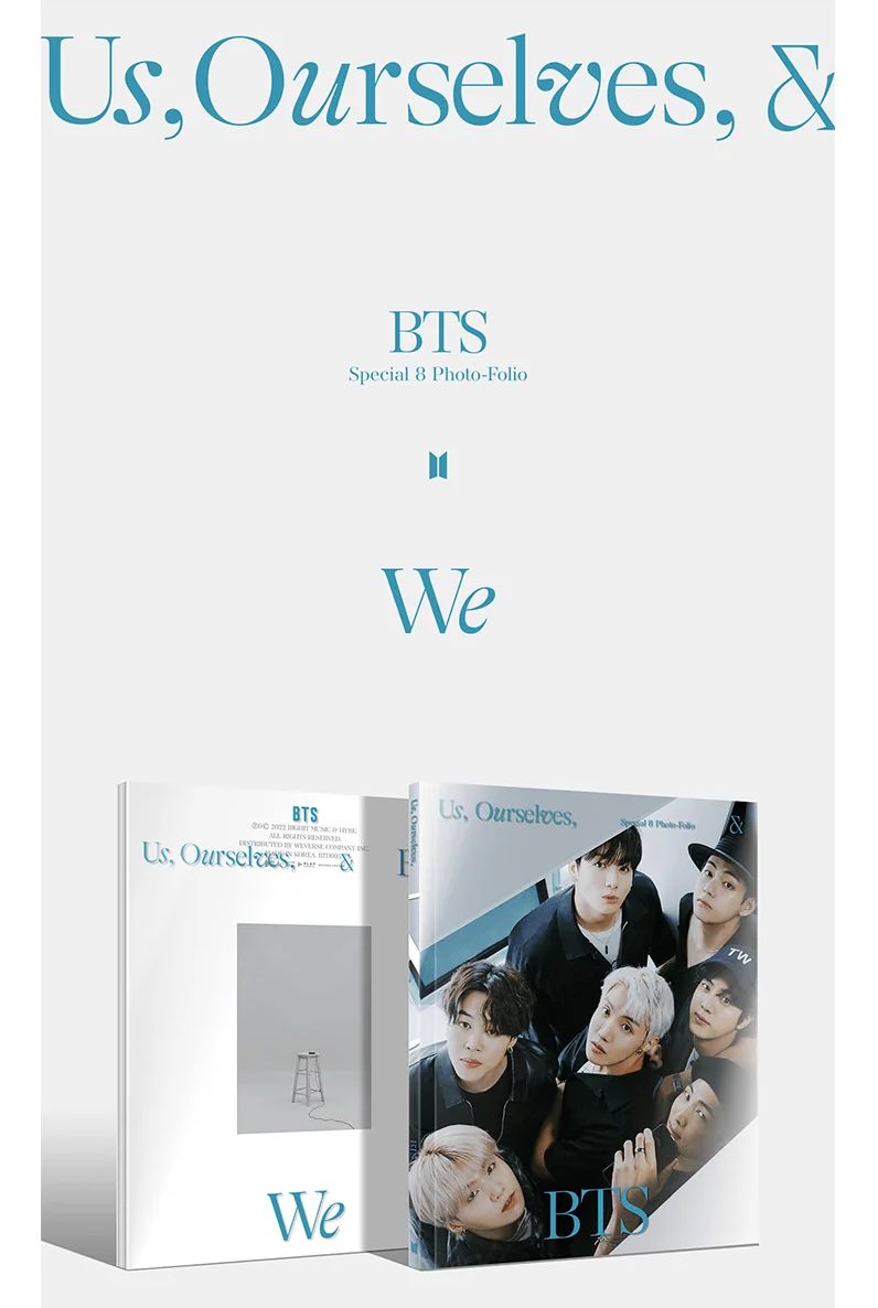 BTS - SPECIAL 8 PHOTO-FOLIO 'US, OURSELVES, AND BTS WE' + 2025 FESTA G