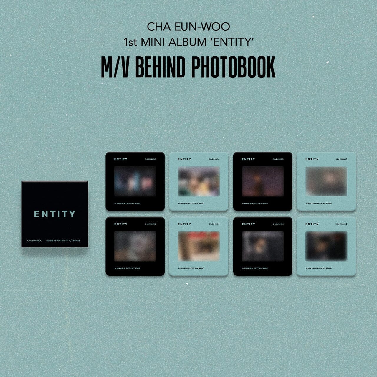 CHA EUN-WOO - 1ST MINI ALBUM 'ENTITY' M/V BEHIND PHOTOBOOK (OFFICIAL M