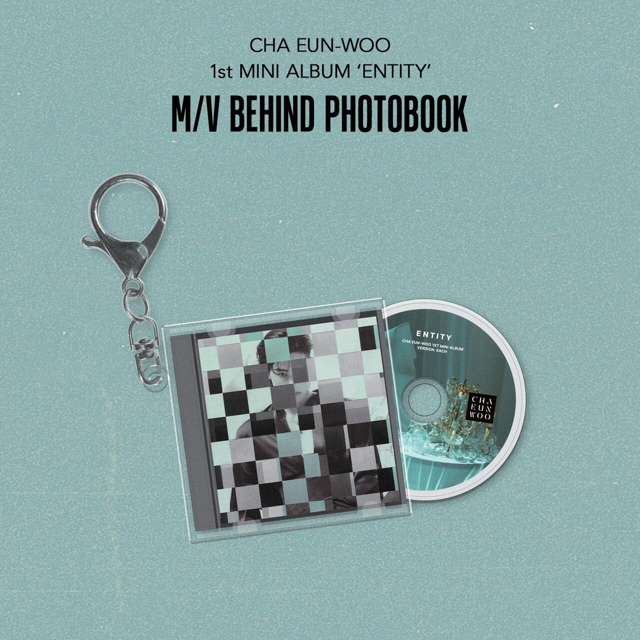 CHA EUN-WOO - 1ST MINI ALBUM 'ENTITY' M/V BEHIND PHOTOBOOK (OFFICIAL M