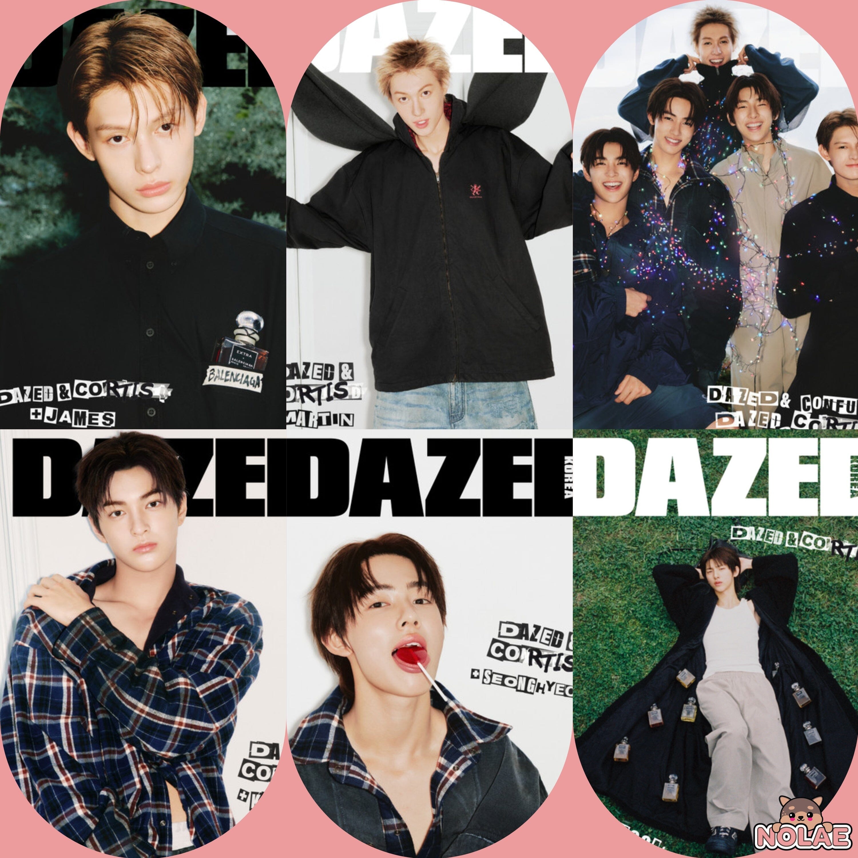 CORTIS - DAZED MAGAZINE (WINTER EDITION 2025) Nolae