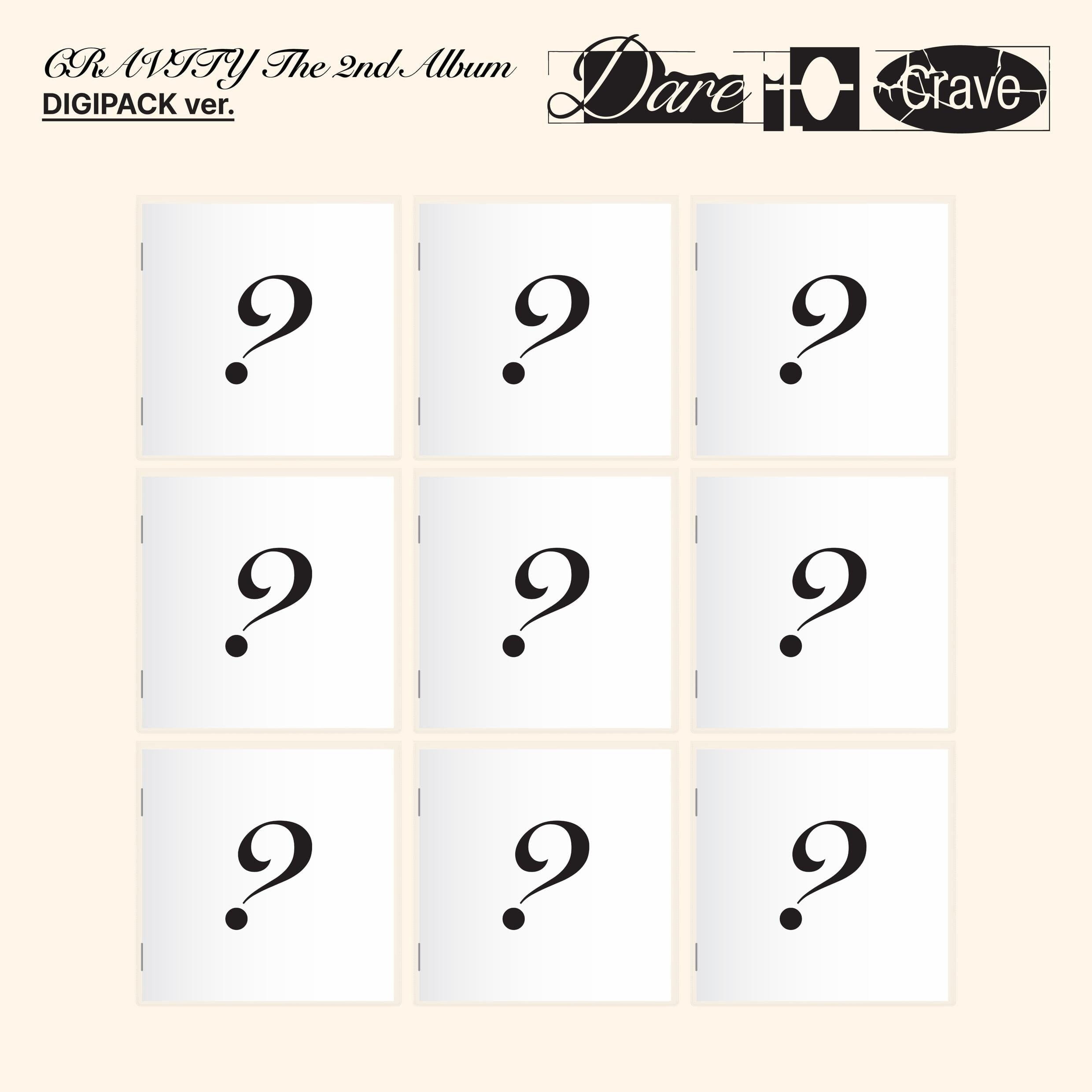 CRAVITY - DARE TO CRAVE (DIGIPACK VER.) Nolae