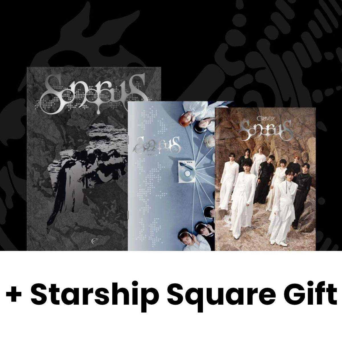 CRAVITY - SONOROUS SET + Starship Square Gift Nolae