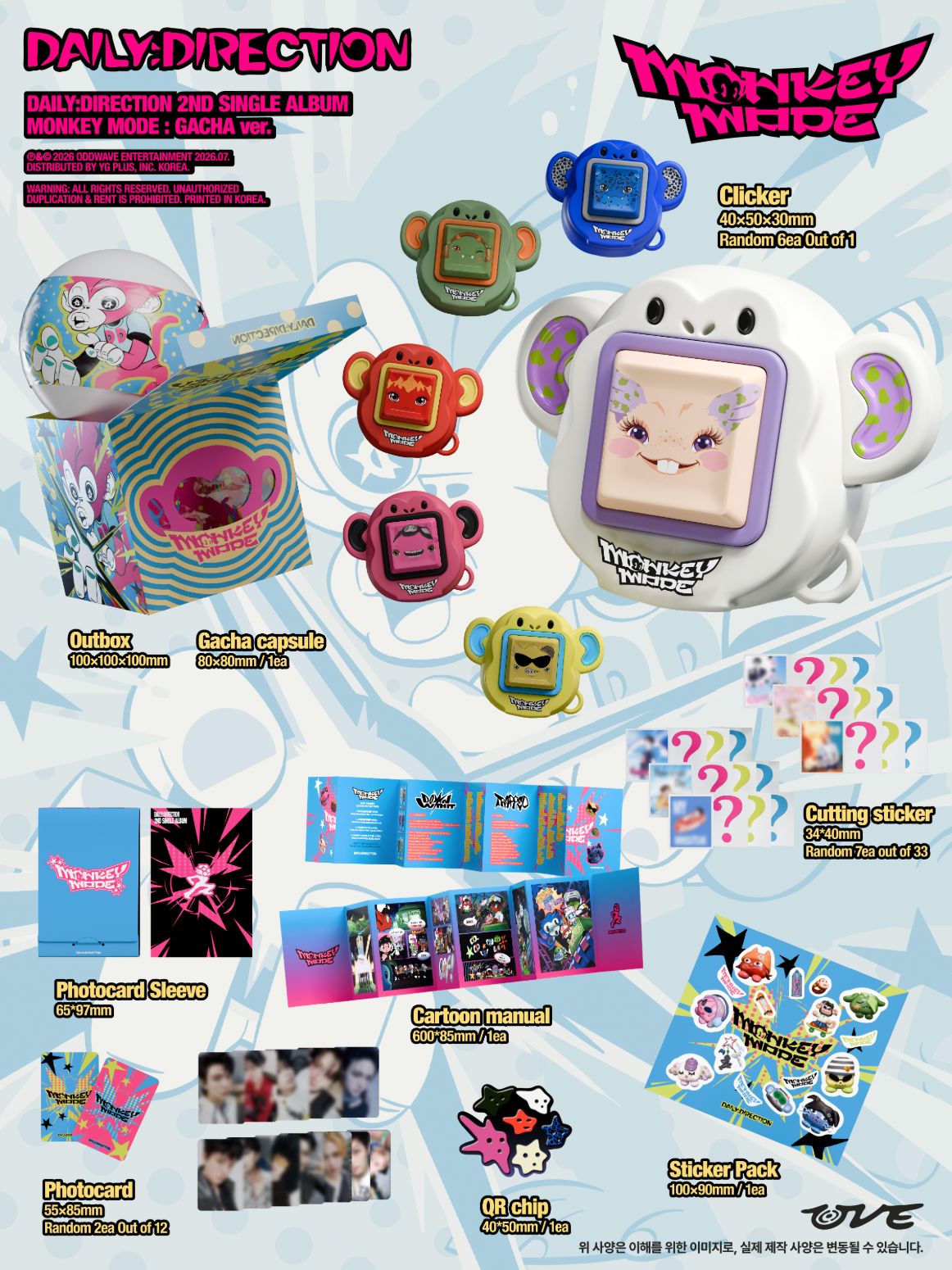 DAILY:DIRECTION - MONKEY MODE (GACHA VER.) Nolae