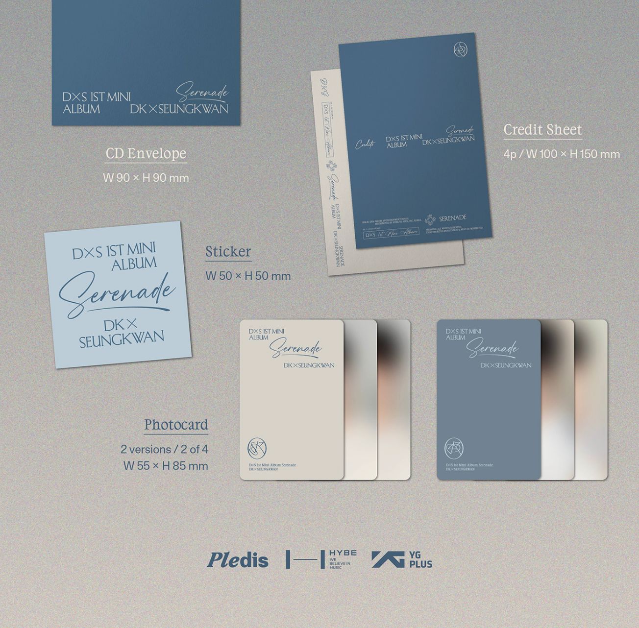 SEVENTEEN DxS Serenade COMPACT 新品未開封 100 DXS (SEVENTEEN) - SERENADE (COMPACT VER.)