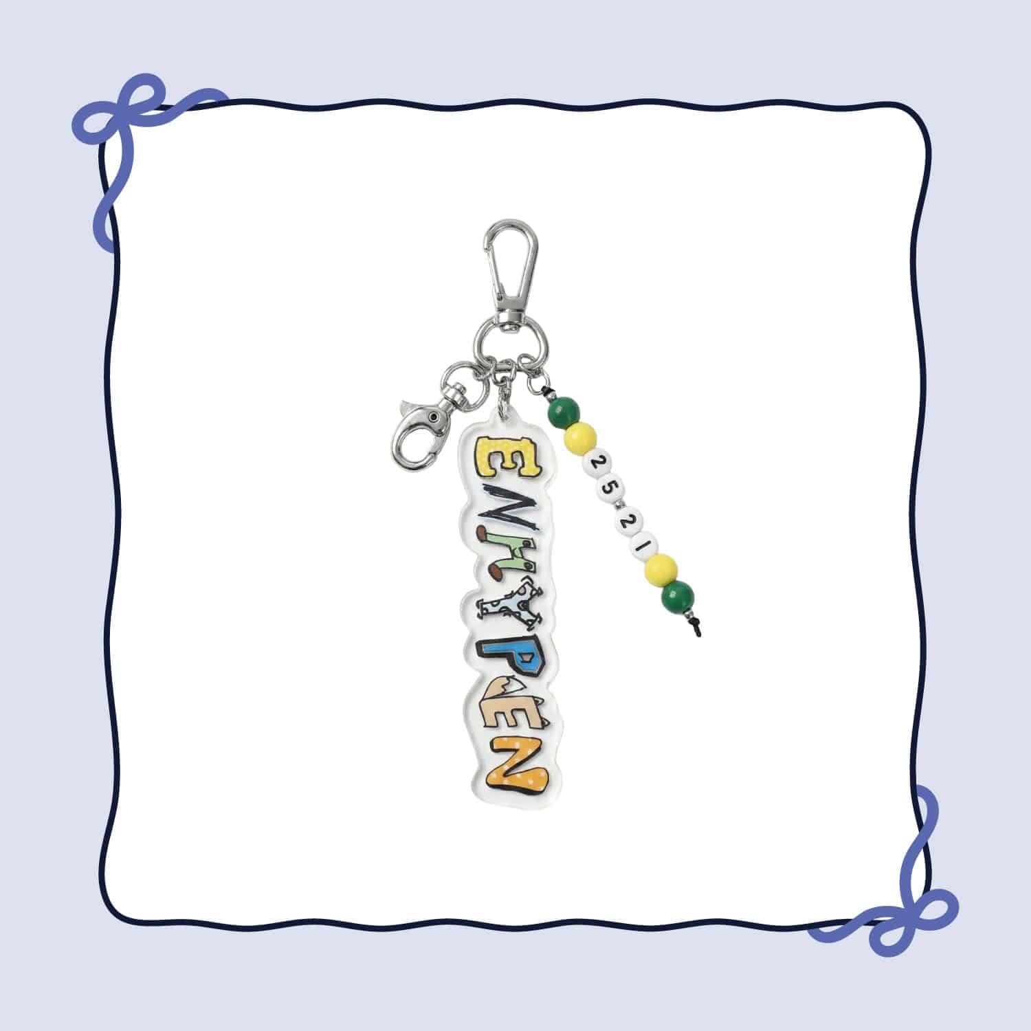 ENHYPEN - DIGITAL CODE CHARM (HOLIDAY HOUSE HYBE 2026 SEASON'S GREETINGS OFFICIAL MD) Nolae