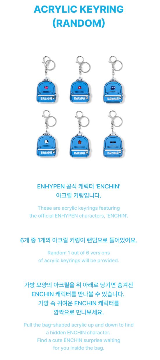 ENHYPEN - 'INSIDE YOUR POCKET, ENCHIN' MD 2 Nolae