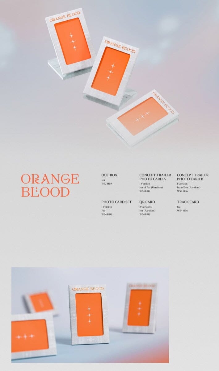 ENHYPEN - ORANGE BLOOD (WEVERSE ALBUMS VER.) + Weverse Gift Nolae