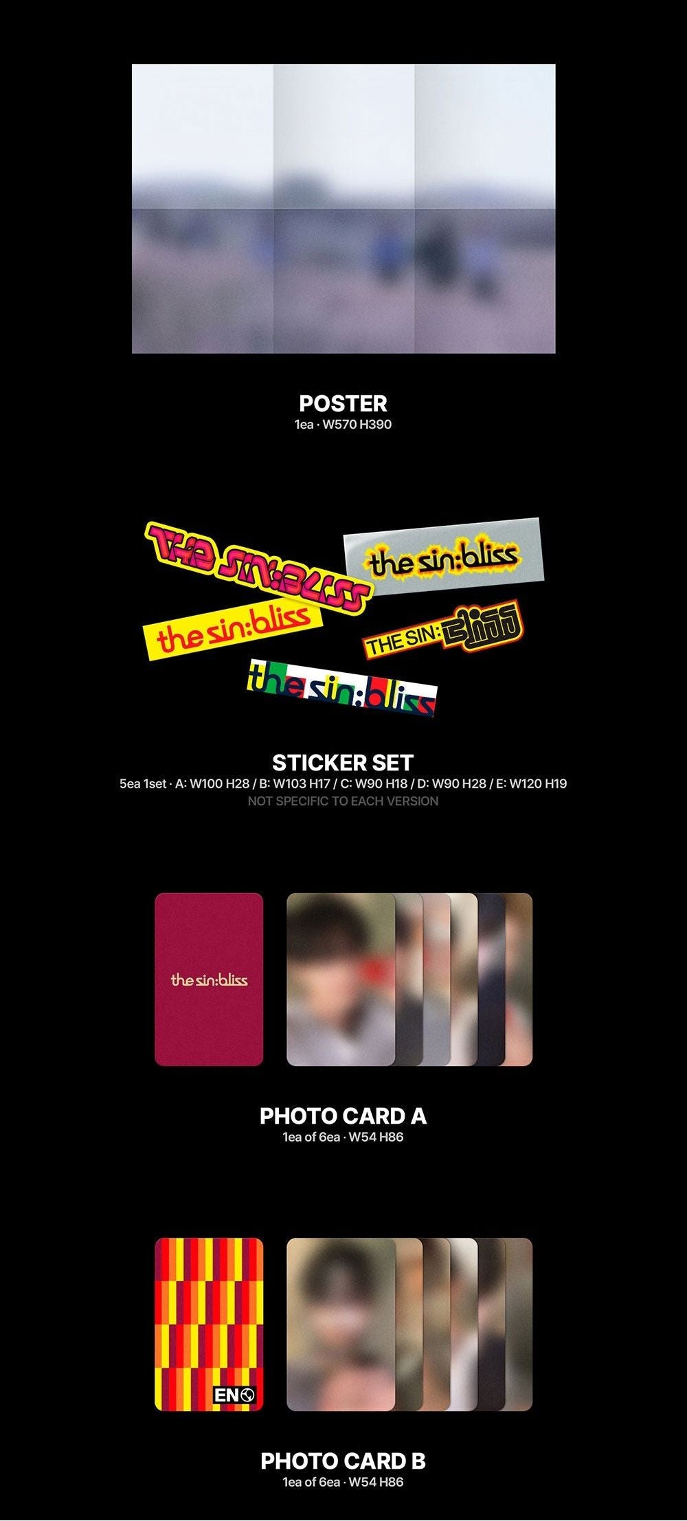 ENHYPEN - THE SIN: BLISS + APPLE MUSIC GIFT Nolae