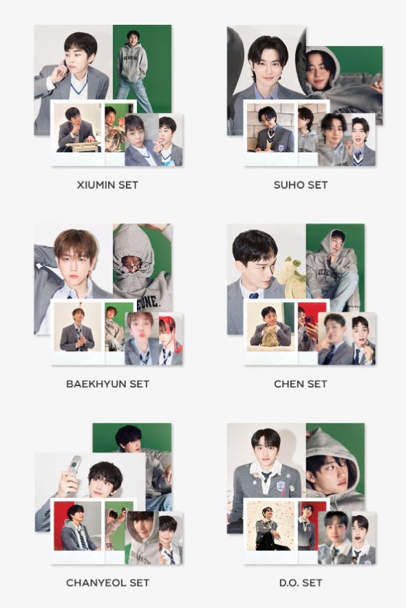 EXO - PHOTO PACK (2024 SEASON'S GREETINGS OFFICIAL MD) Nolae