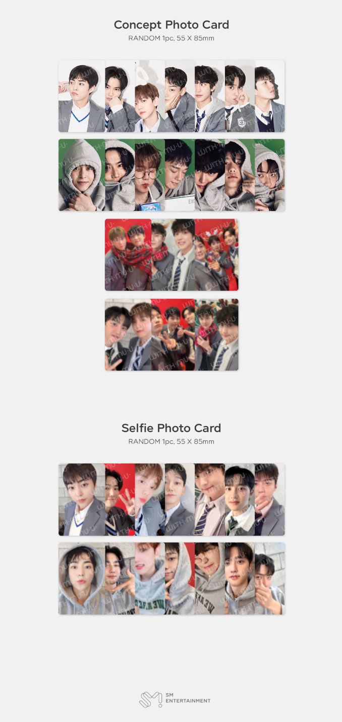 EXO - RANDOM TRADING CARD SET (2024 SEASON'S GREETINGS OFFICIAL MD) Nolae