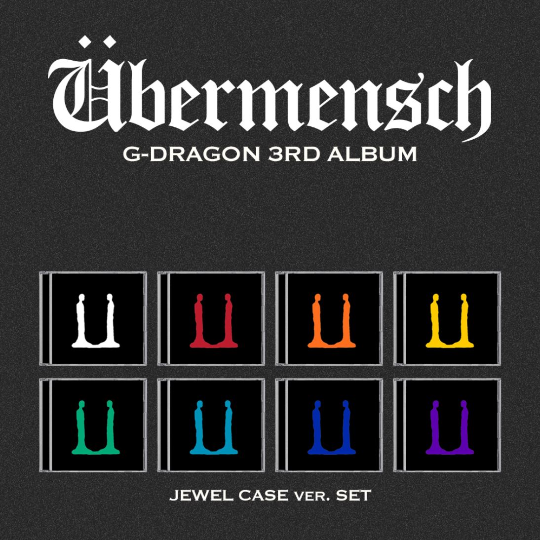 G-DRAGON - ÜBERMENSCH (JEWEL VER.) Nolae