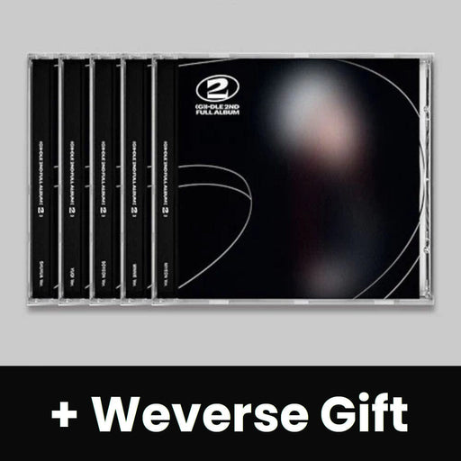 (G)I-DLE - 2 (2ND FULL ALBUM) JEWEL VER. + Weverse Gift Nolae