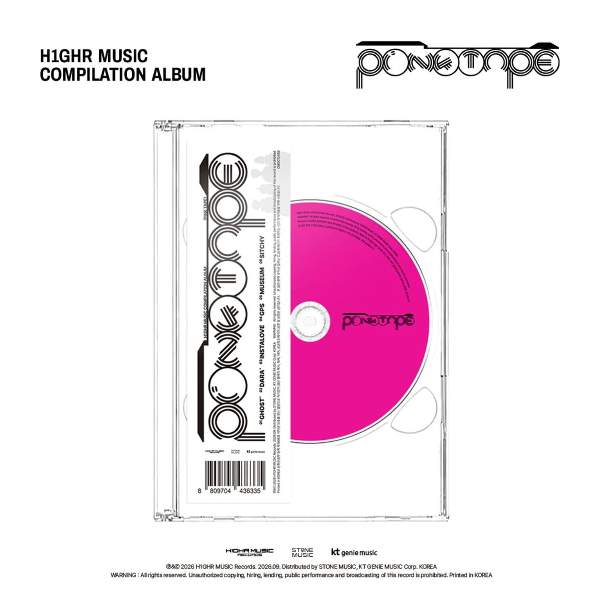 H1GHR MUSIC - PINK TAPE Nolae