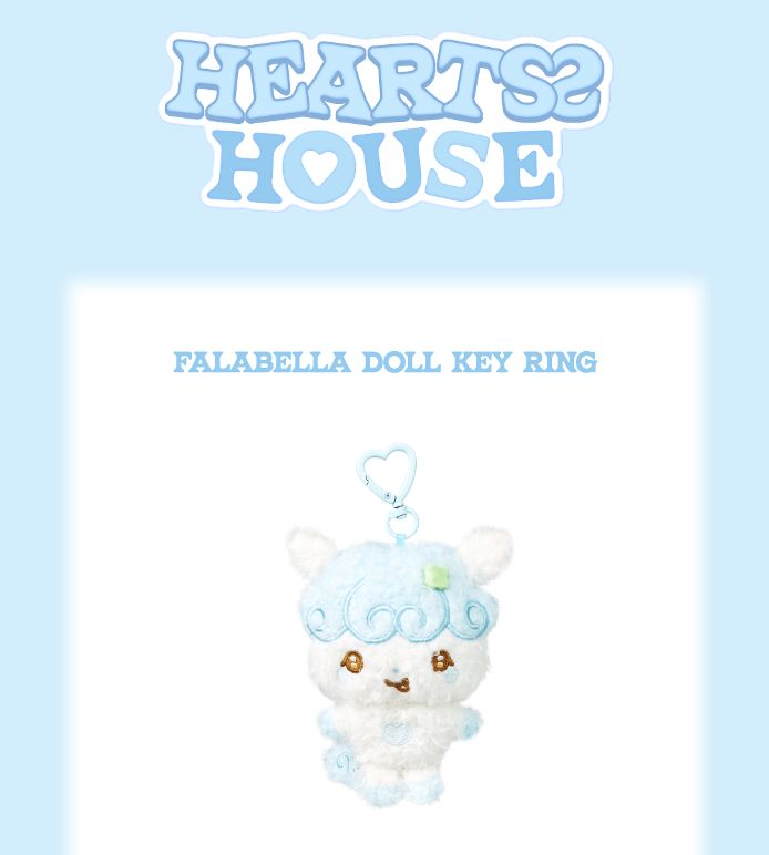 HEARTS2HEARTS - DOLL KEY RING (HEARTS 2 HOUSE) Nolae