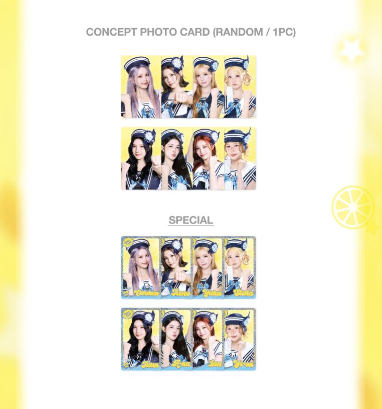 HEARTS2HEARTS - RANDOM TRADING CARD (LEMON TANG) Nolae
