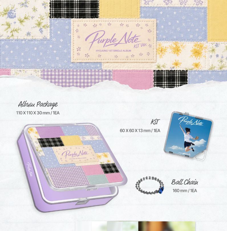 HYOJUNG (OH MY GIRL) - PURPLE NOTE (KIT VER.) Nolae