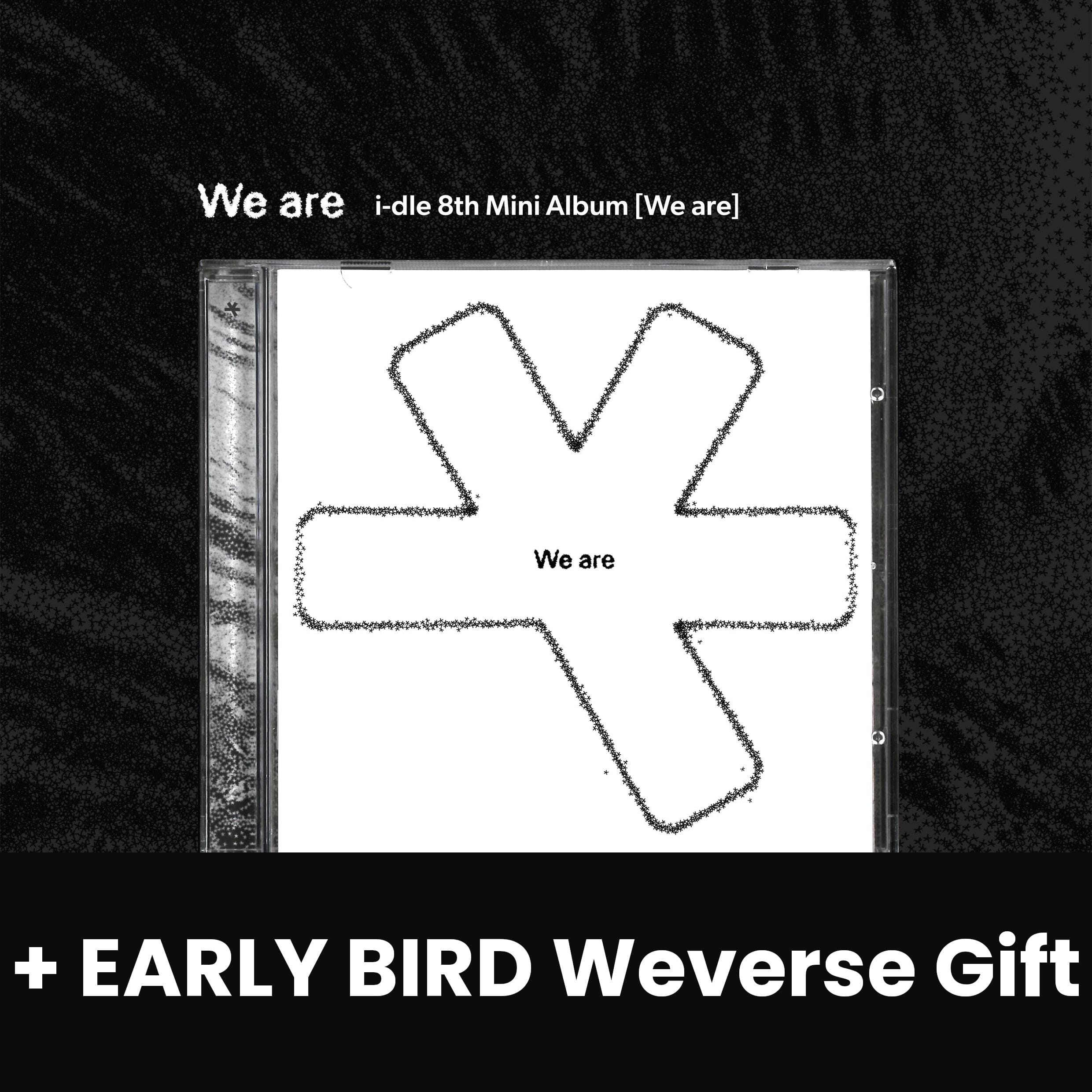 I-DLE - WE ARE (SPECIAL JEWEL VER.) + EARLY-BIRD Weverse Gift Nolae
