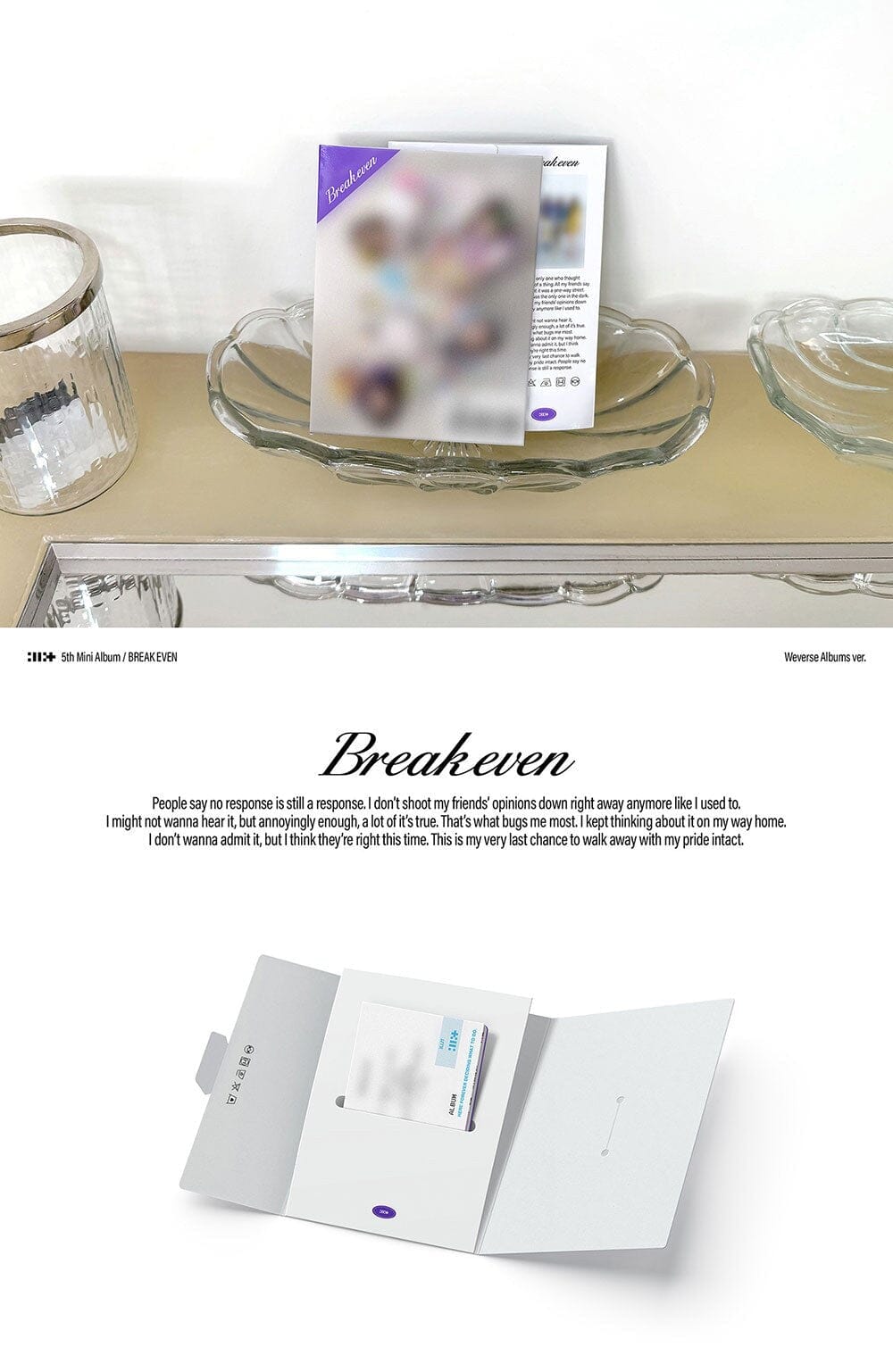 ILLIT - BREAK EVEN (WEVERSE ALBUMS VER.) Nolae