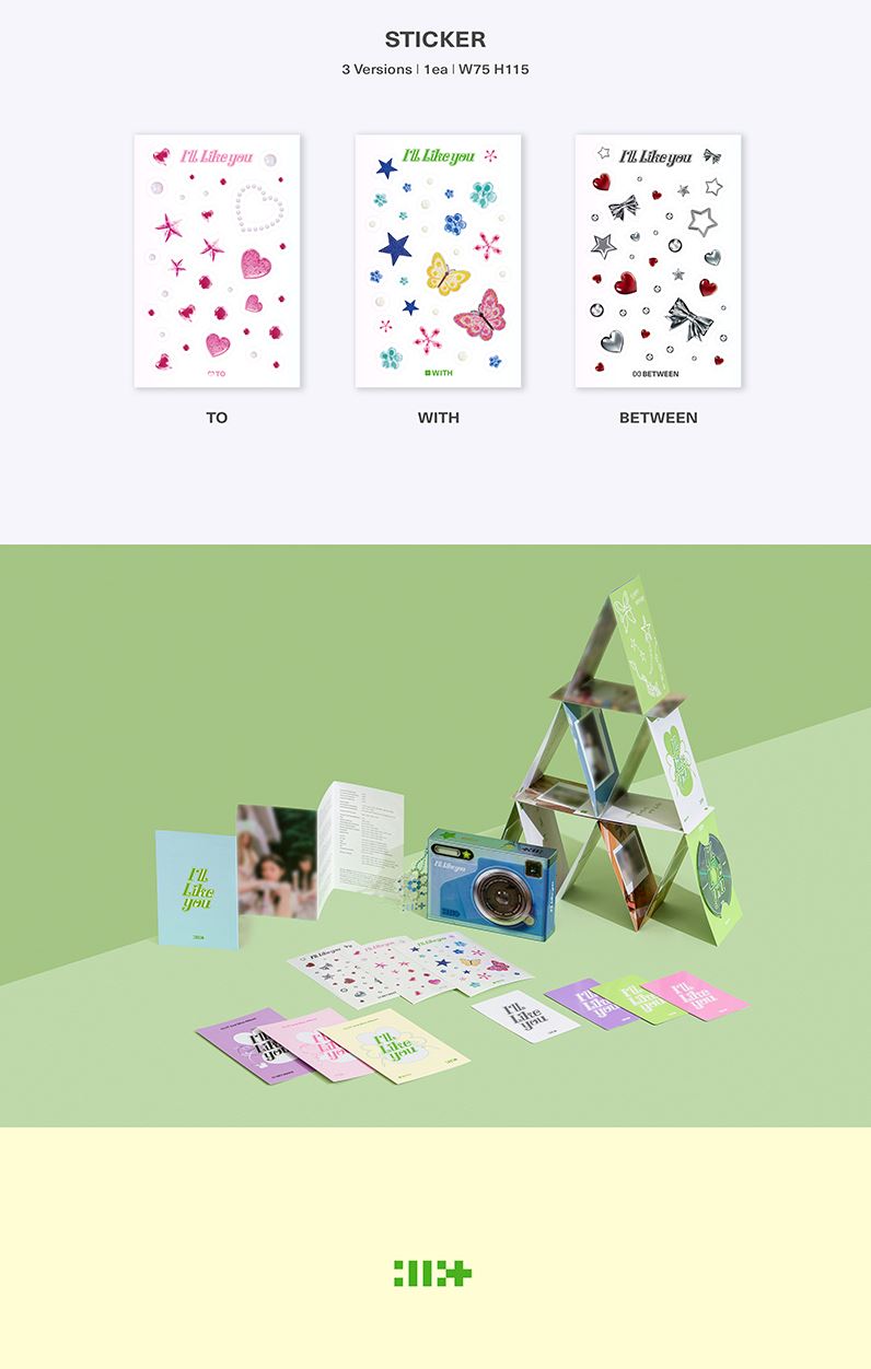 ILLIT - I’LL LIKE YOU (GLLIT VER.) SET + Weverse Gift Nolae