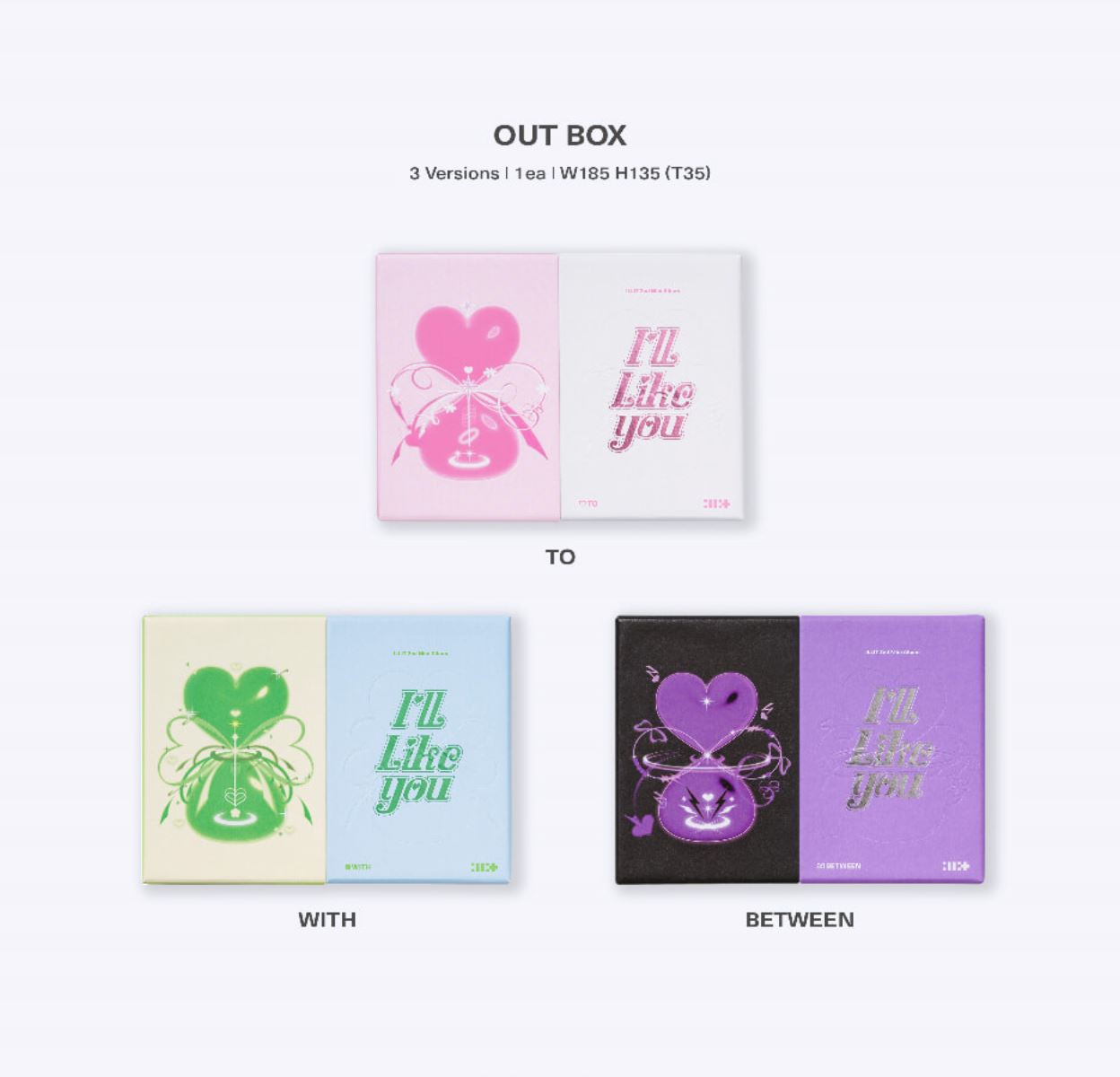 ILLIT - I’LL LIKE YOU SET + Weverse Gift Nolae