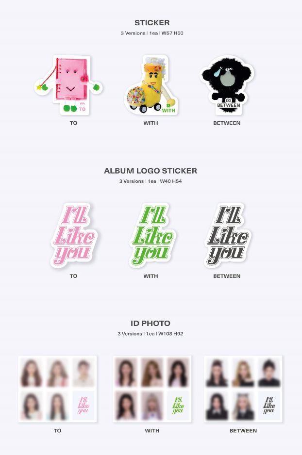 ILLIT - I’LL LIKE YOU SET + Weverse Gift Nolae