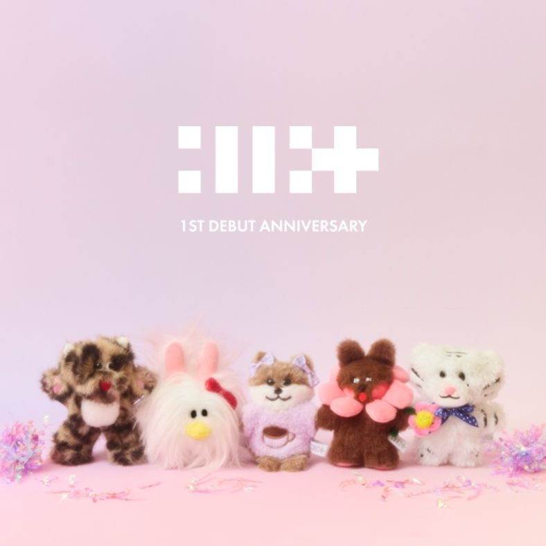 ILLIT - PLUSH KEYRING ('1ST DEBUT ANNIVERSARY' OFFICIAL MD) Nolae