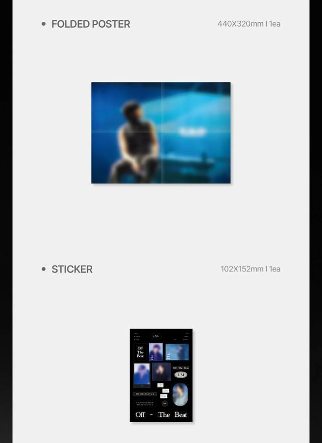 I.M (MONSTA X) - WORLD TOUR 'OFF THE BEAT' FINAL IN SEOUL (DVD & BLU-R