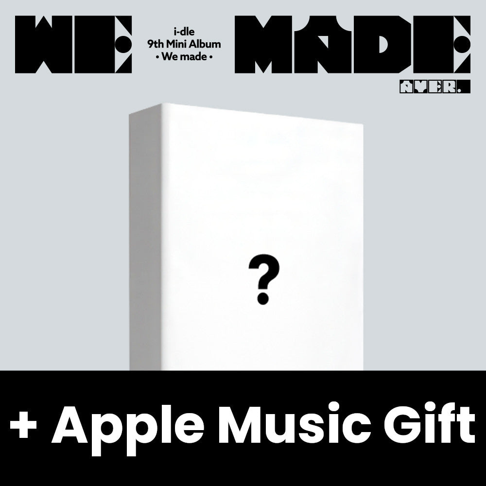 I-DLE - WE MADE + Apple Music Gift