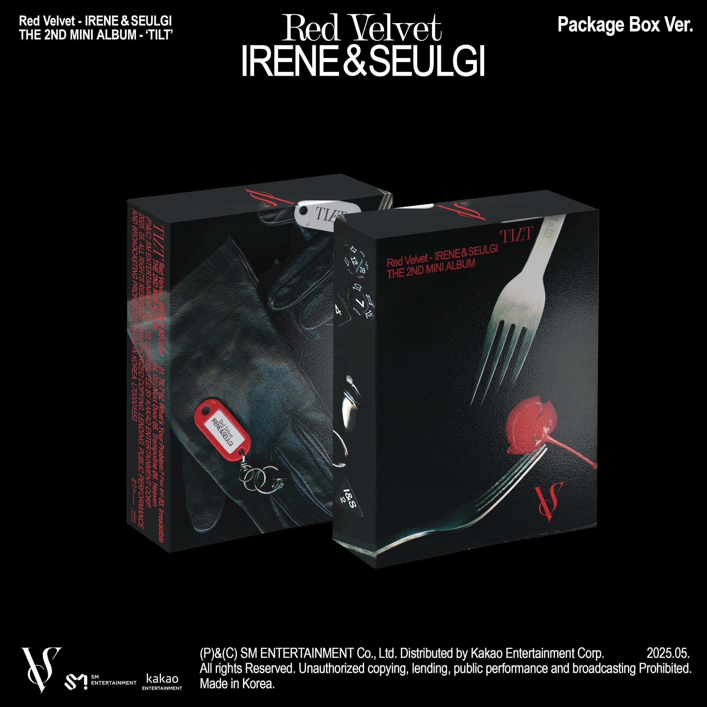 IRENE & SEULGI (RED VELVET) - TILT (PACKAGE BOX VER.) Nolae