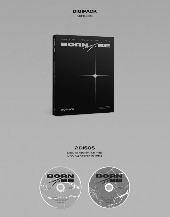 ITZY - 2ND WORLD TOUR 'BORN TO BE' IN SEOUL (BLU-RAY/ DVD) Nolae