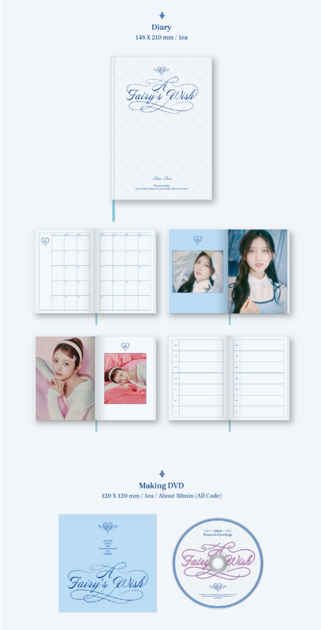 IVE - 2024 SEASON'S GREETINGS (A FAIRY'S WISH) Nolae