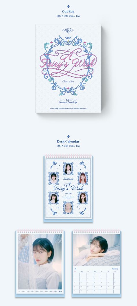 IVE - 2024 SEASON'S GREETINGS (A FAIRY'S WISH) Nolae