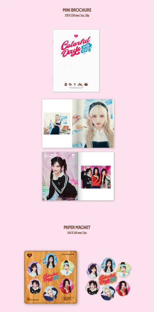 IVE - 2025 SEASON'S GREETINGS (COLORFUL DAYS WITH IVE) + Soundwave Photocard Nolae