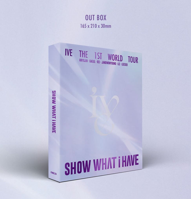 IVE - THE 1ST WORLD TOUR 'SHOW WHAT I HAVE' (DVD/ BLU-RAY/ KIT) + Starship Photocard Nolae