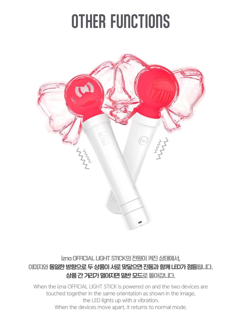 IZNA - OFFICIAL LIGHT STICK & LIGHT BAND Nolae