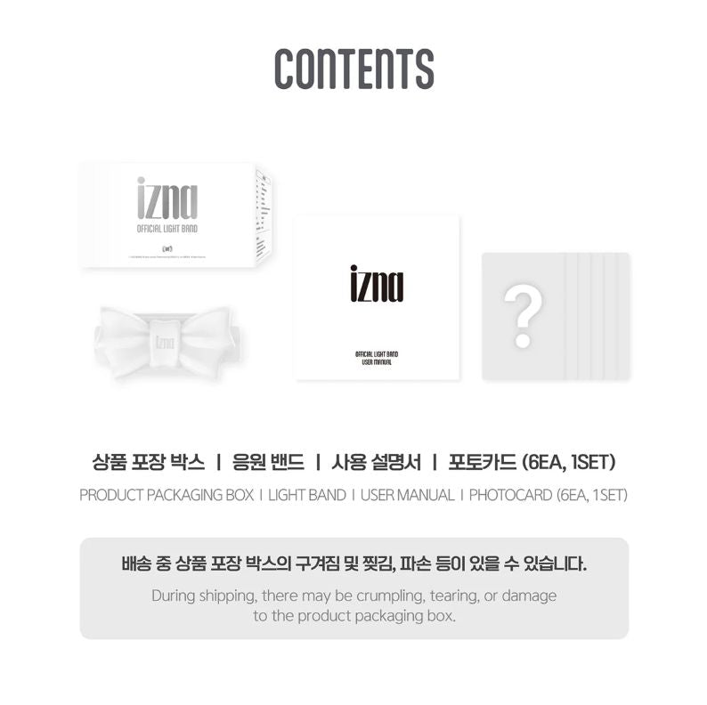 IZNA - OFFICIAL LIGHT STICK & LIGHT BAND Nolae