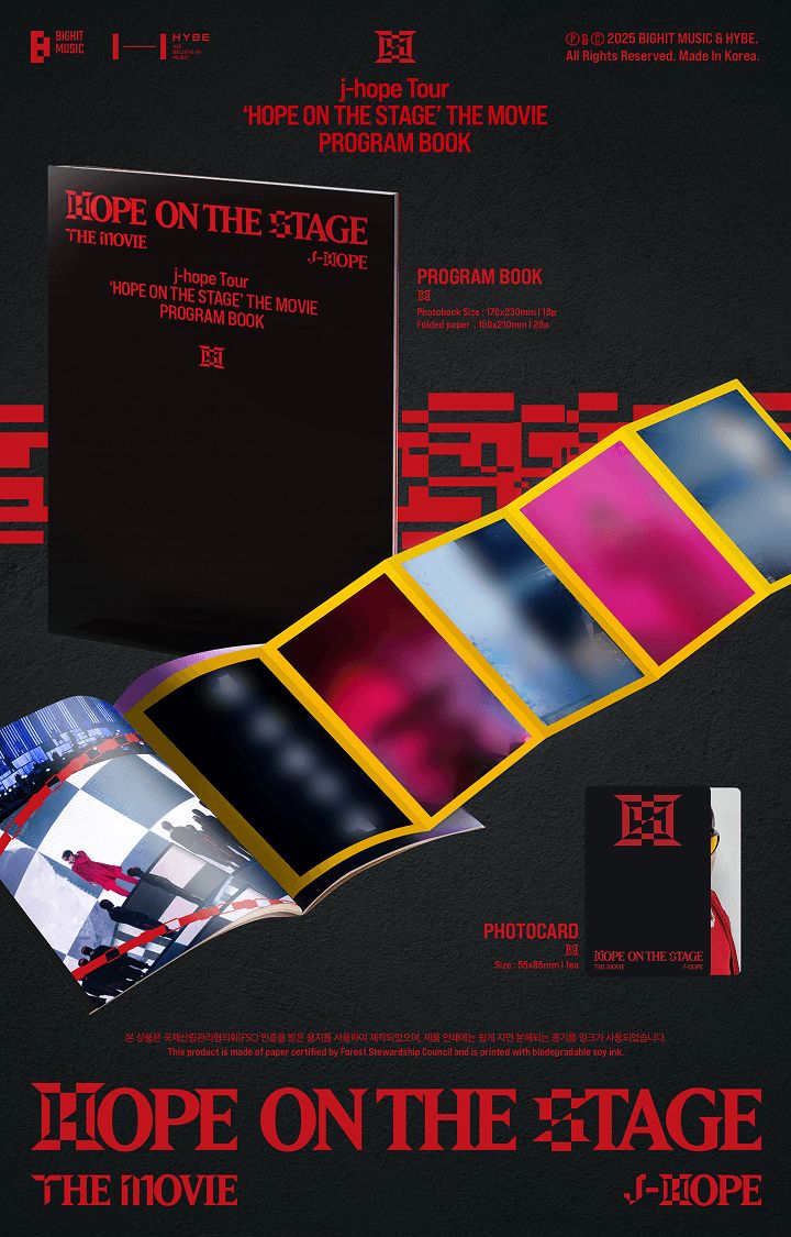 J-HOPE (BTS) - J-HOPE TOUR ‘HOPE ON THE STAGE’ THE MOVIE PROGRAM BOOK Nolae