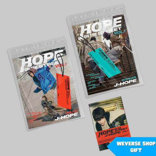 J-HOPE - HOPE ONE THE STREET SET + WEVERSE GIFT Nolae