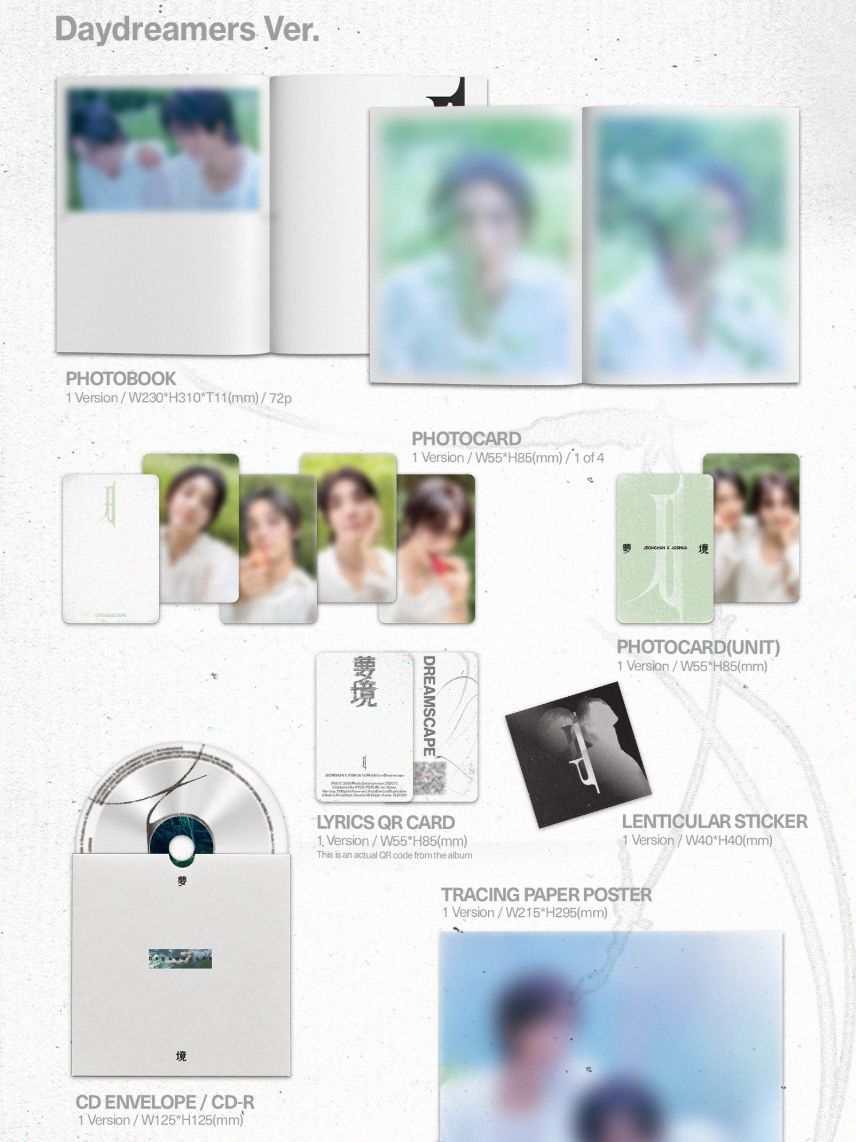 JEONGHAN X JOSHUA (SEVENTEEN) - DREAMSCAPE SET + FAN PARTY Weverse Gift Nolae