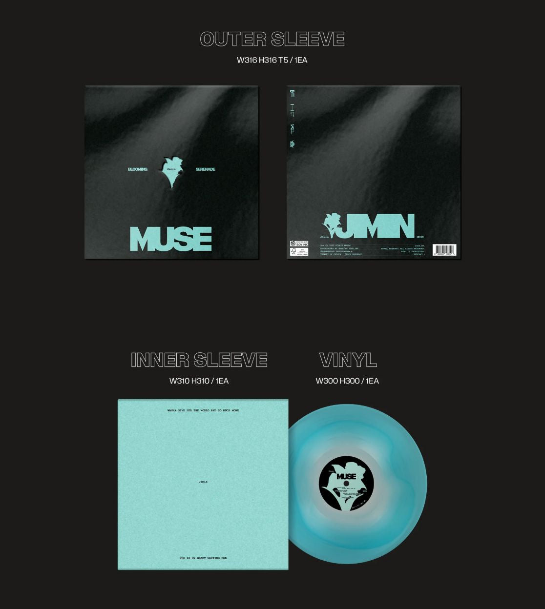 JIMIN (BTS) - MUSE (LP VER.) Nolae