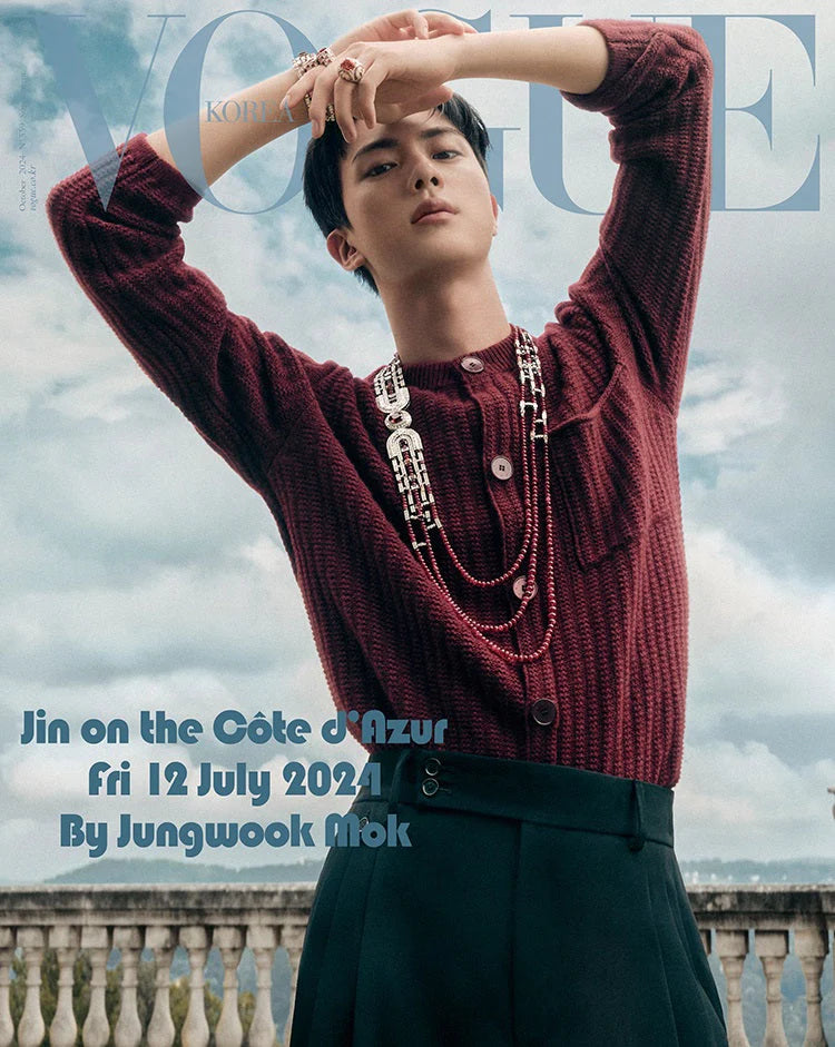 JIN (BTS) - VOGUE COVER: OCTOBER 24 Nolae