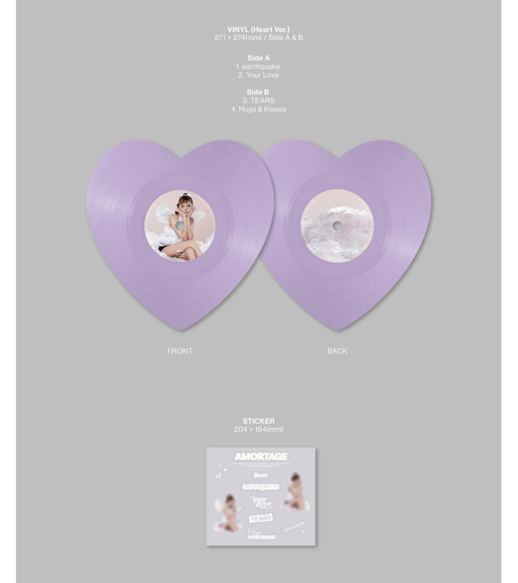 JISOO (BLACKPINK) - AMORTAGE (VINYL VER.) Nolae